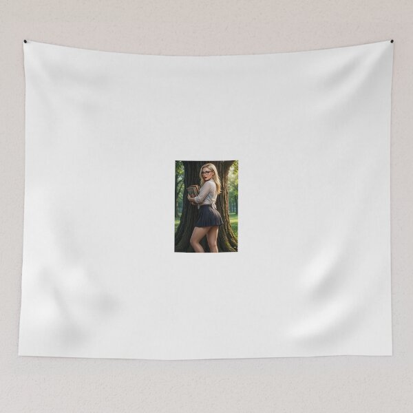 Item preview, ilya walk in the park in a skirt with books designed and sold by CathryneDelamort.