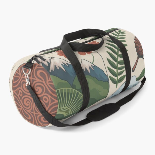 Item preview, New Zealand Kiwi Birds & Ocean Waves Seamless Pattern designed and sold by Midnight Veil Designs.