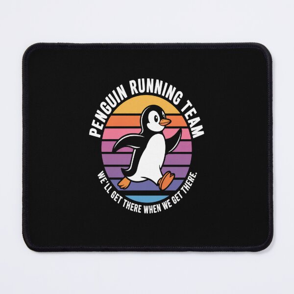 Item preview, Funny Penguin Running Team designed and sold by NicolaMail.