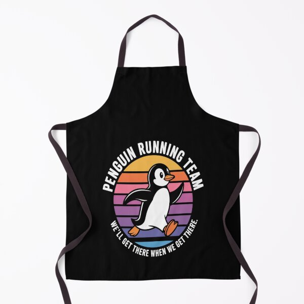 Item preview, Funny Penguin Running Team designed and sold by NicolaMail.