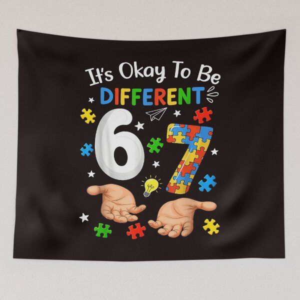 Item preview, Six Seven Autism Awareness 67 designed and sold by valery-kenz.