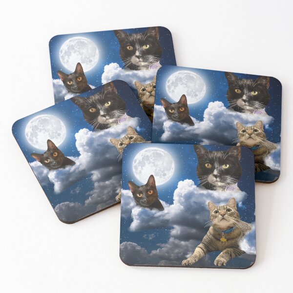 Item preview, Three Cat Moon designed and sold by jada-marie-art.