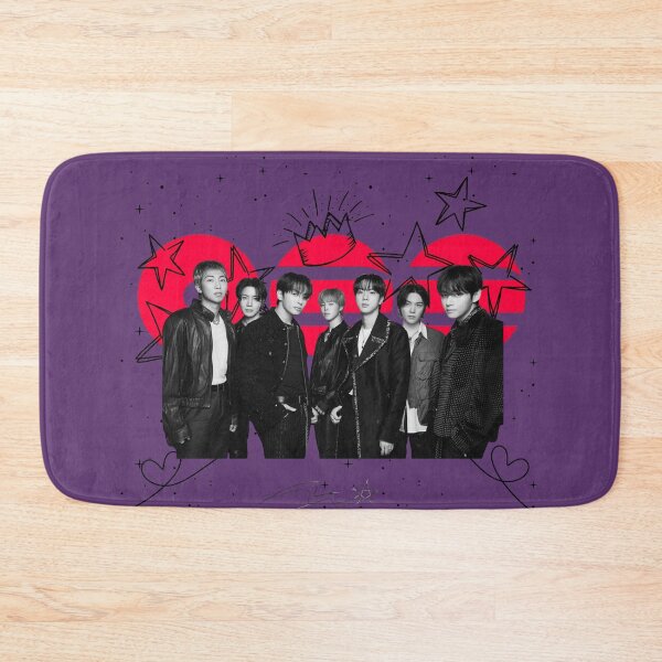 Item preview, BTS Dark Red Aesthetic Group Design – Kpop ARMY Fan Art designed and sold by Abycooky.