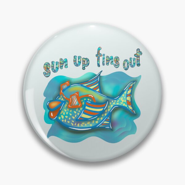 Item preview, Sun up Fins out designed and sold by almadutoitdesigns.