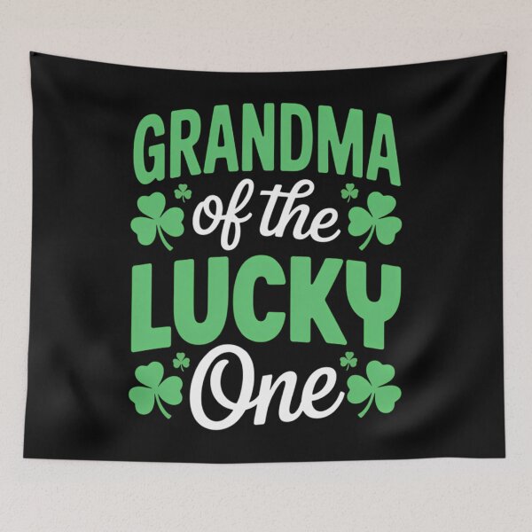 Item preview, Grandma Of The Lucky One First Birthday St Patrick's Day designed and sold by TrinaEspinoza.