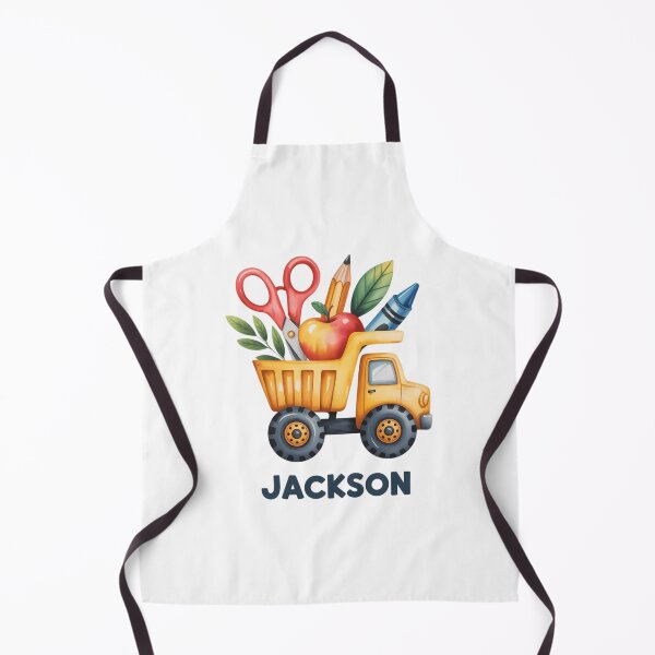 Item preview, Dump Truck Name Back to School designed and sold by TrinaEspinoza.
