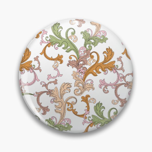 Item preview, Vintage Baroque Floral Pattern designed and sold by Artsy Corner.