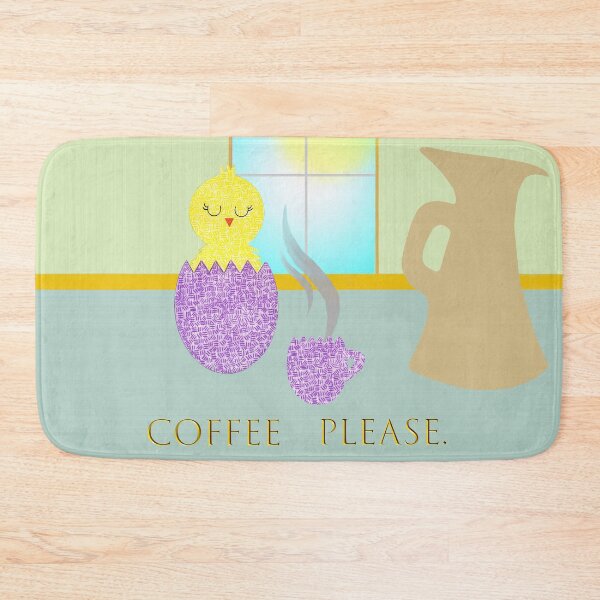 Item preview, Coffee Please Chicken designed and sold by emilykcreations.