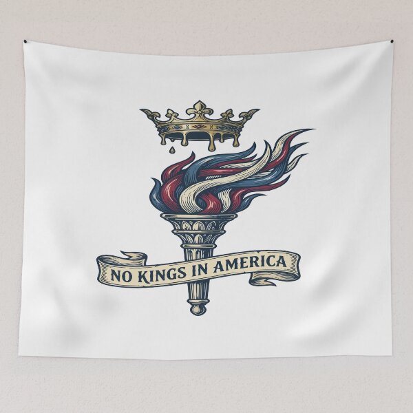 Item preview, No Kings in America designed and sold by Uglyandcute.