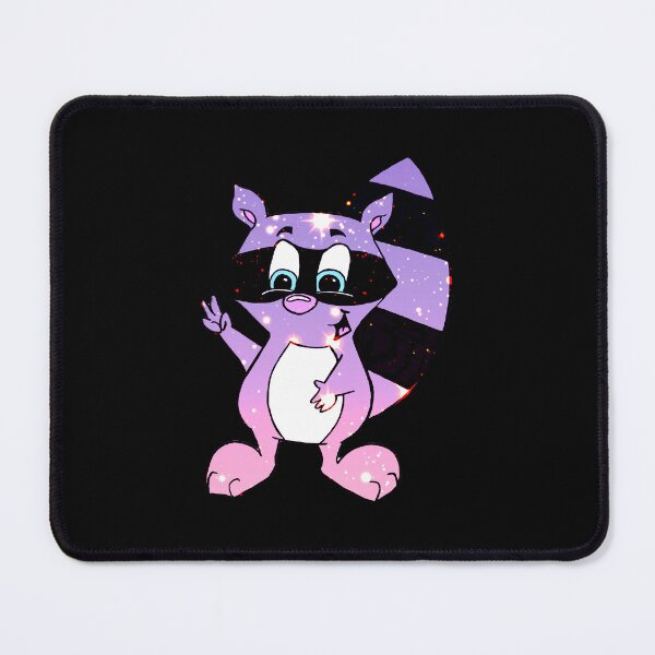 Item preview, Cute Purple Galaxy Star Trash Panda Raccoon - Kawaii space Critter designed and sold by CozyCritters8.