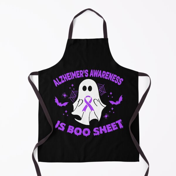 Item preview, Halloween Alzheimers Awareness Ghost designed and sold by KroghDs.