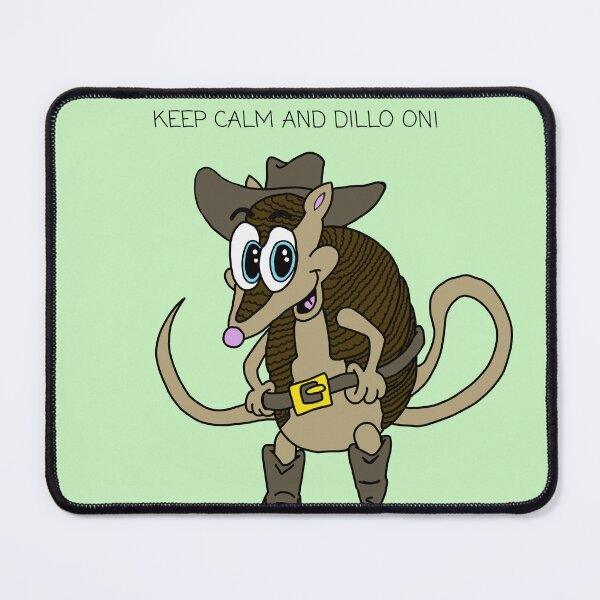 Item preview, Adorable Dancing Armadillo in Cowboy Boots - Funny Cute Critter designed and sold by CozyCritters8.