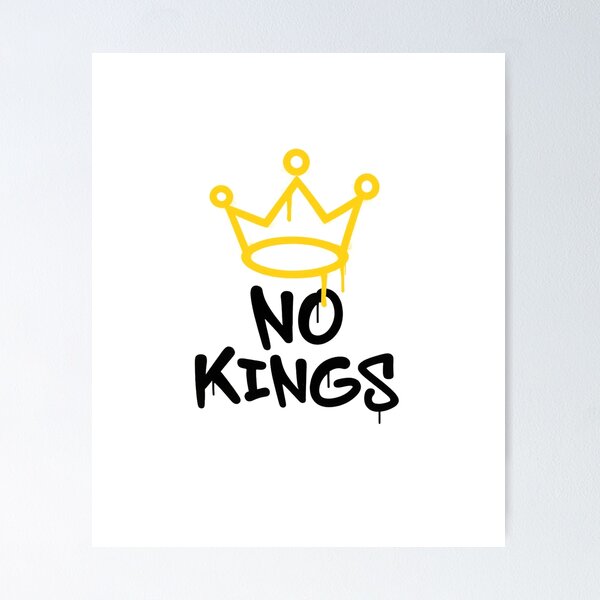 Item preview, No Kings Day 2026 Protest Sign Grunge Nope Men Women  designed and sold by first-shirt ⭐ ⭐ ⭐ ⭐ ⭐.