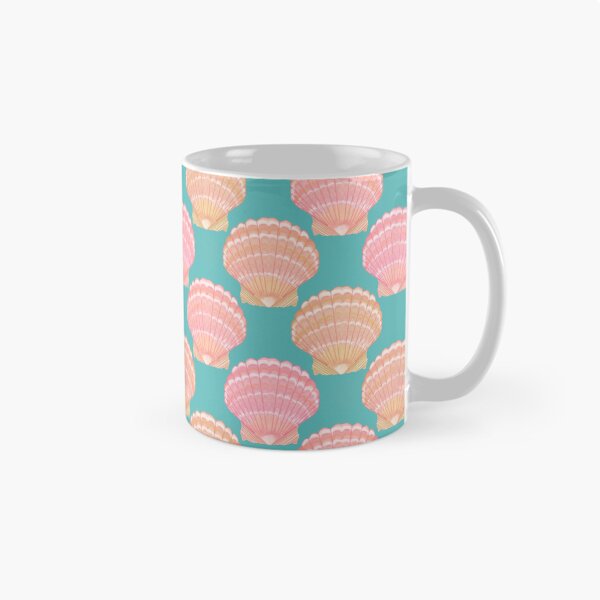 Item preview, Hawaiian Sunrise Shells on Teal designed and sold by PD-Coastal.