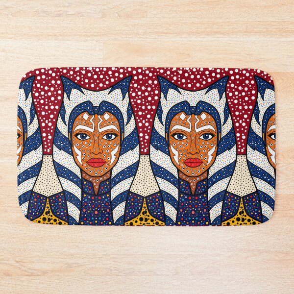 Item preview, Ahsoka Tano — Star Wars Dotwork Pop Art | Pointillist Cosmic Portrait designed and sold by  Ojo de Lilith.