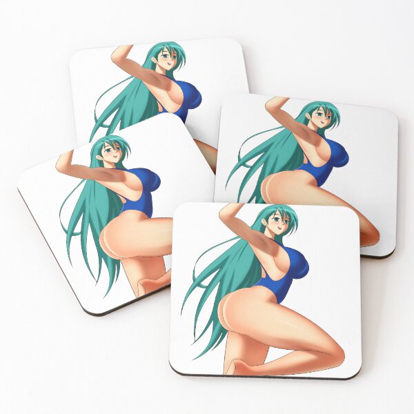 Item preview, Teal Hair Dance Pose Girl Blue Leotard designed and sold by heeydraws.