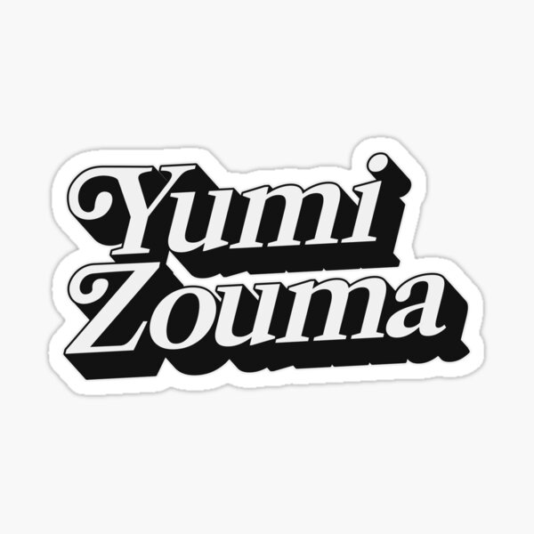 YUMI ZOUMA Sticker