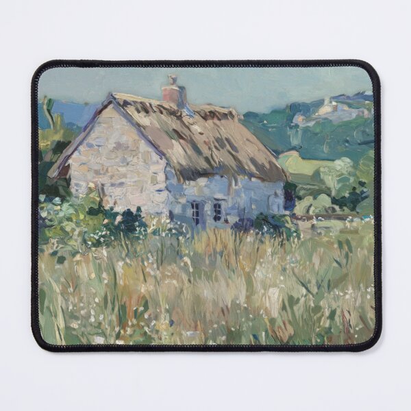 Item preview, French Countryside Cottage | Provence Rustic Landscape Painting designed and sold by CARRAANN.