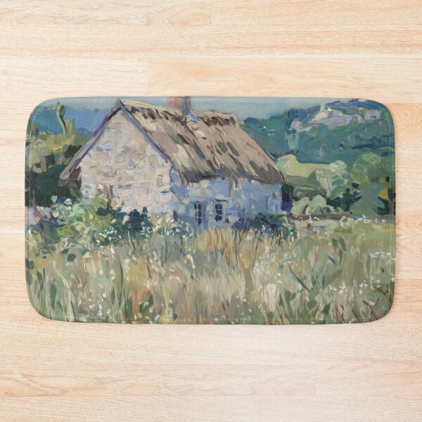 Item preview, French Countryside Cottage | Provence Rustic Landscape Painting designed and sold by CARRAANN.