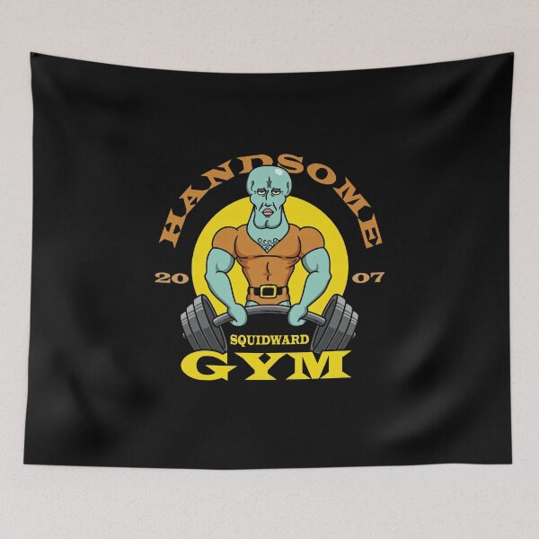 Item preview, handsome squidward gym designed and sold by El Hermano Gym.
