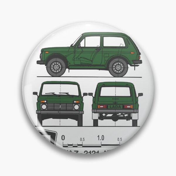 Item preview, Lada Niva (green) designed and sold by Groenendijk.