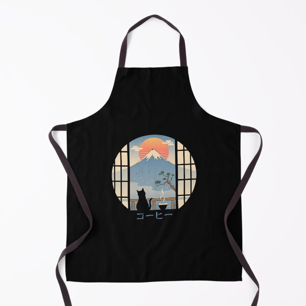Item preview, coffee cat in mt. fuji designed and sold by jeffwend.