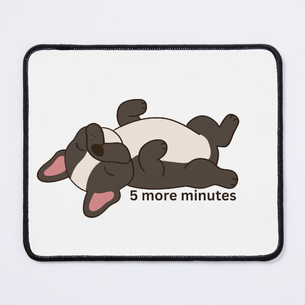 Item preview, Cute Lazy Puppy Sleeping Cartoon Dog Kawaii Relaxing Design designed and sold by CozyMomDesigns.