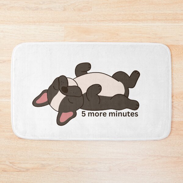 Item preview, Cute Lazy Puppy Sleeping Cartoon Dog Kawaii Relaxing Design designed and sold by CozyMomDesigns.
