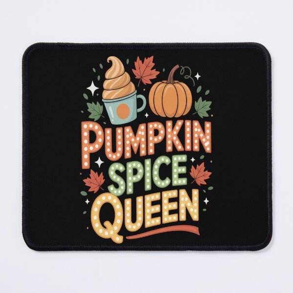 Item preview, Groovy Pumpkin Spice Queen Halloween designed and sold by LacostCarl.