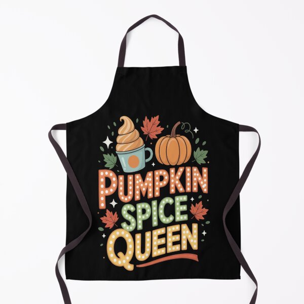 Item preview, Groovy Pumpkin Spice Queen Halloween designed and sold by LacostCarl.