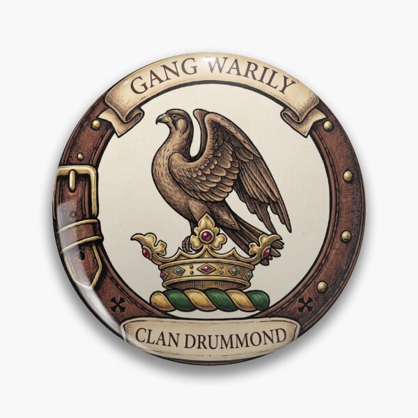 Item preview, Clan Drummond Crest designed and sold by BagTown Clans.