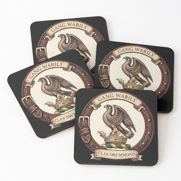 Item preview, Clan Drummond Crest designed and sold by BagTown Clans.