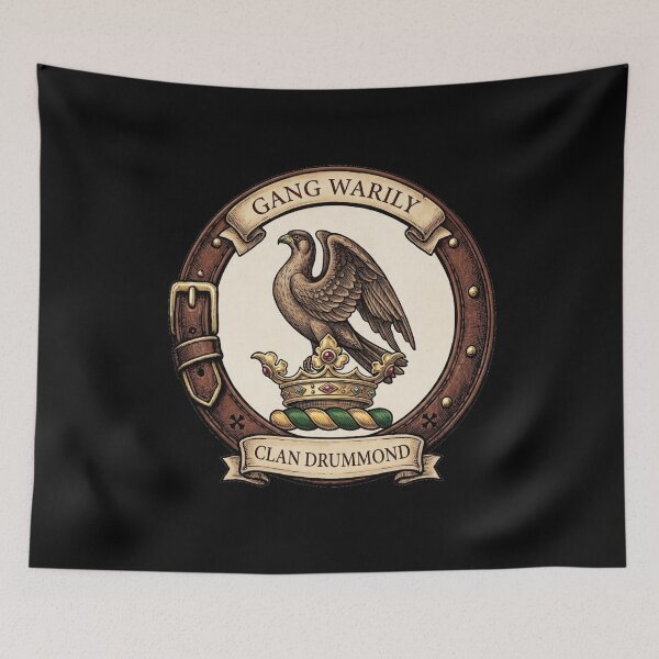 Item preview, Clan Drummond Crest designed and sold by BagTown Clans.