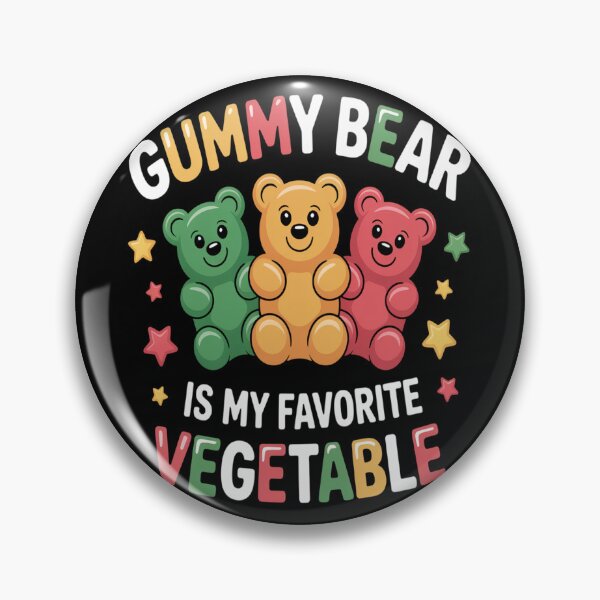 Item preview, Gummy Bear Is My Favorite Vegetable  designed and sold by LacostCarl.