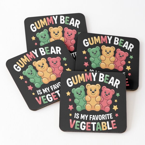 Item preview, Gummy Bear Is My Favorite Vegetable  designed and sold by LacostCarl.