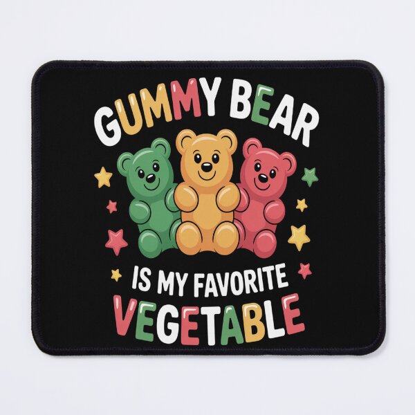 Item preview, Gummy Bear Is My Favorite Vegetable designed and sold by LacostCarl.