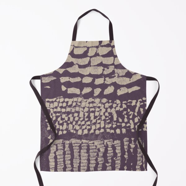 Item preview, Three Grains Textured Monoprint - Fig + Dove designed and sold by Irene Estelle.