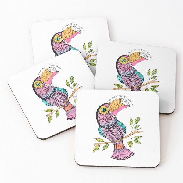 Item preview, Mandala Style Toucan Bird designed and sold by ArveeStudio.