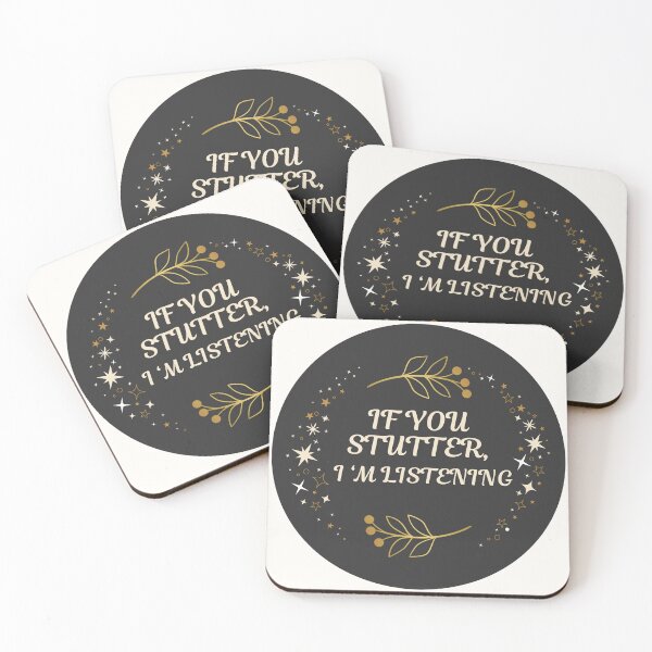 Item preview, If You Stutter, I'm Listening designed and sold by Stutteringsista.