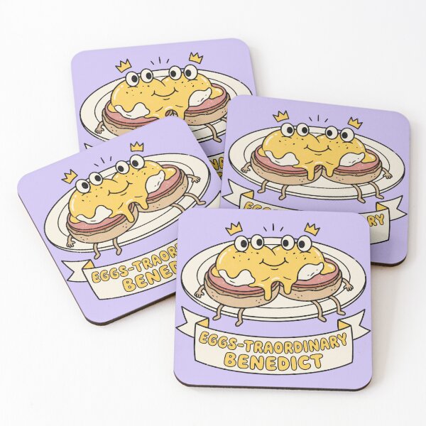 Item preview, Eggstraordinary Eggs Benedict Funny Brunch Food Pun designed and sold by Milasneeze.