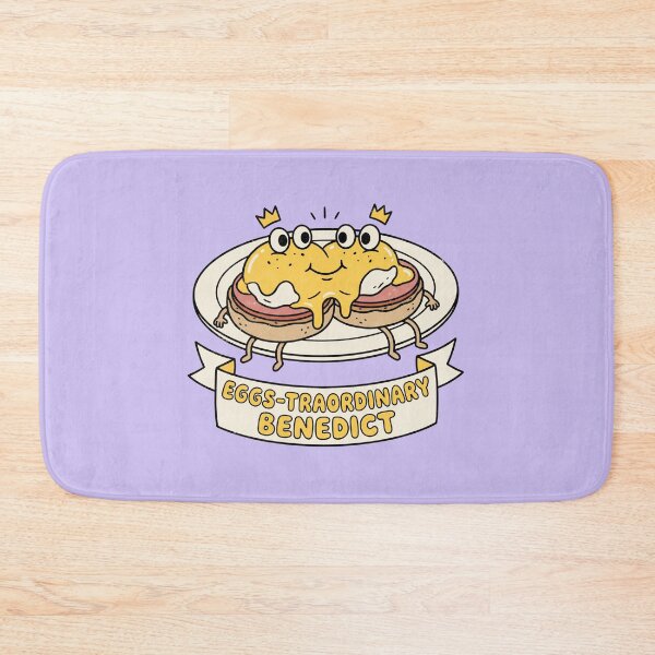 Item preview, Eggstraordinary Eggs Benedict Funny Brunch Food Pun designed and sold by Milasneeze.