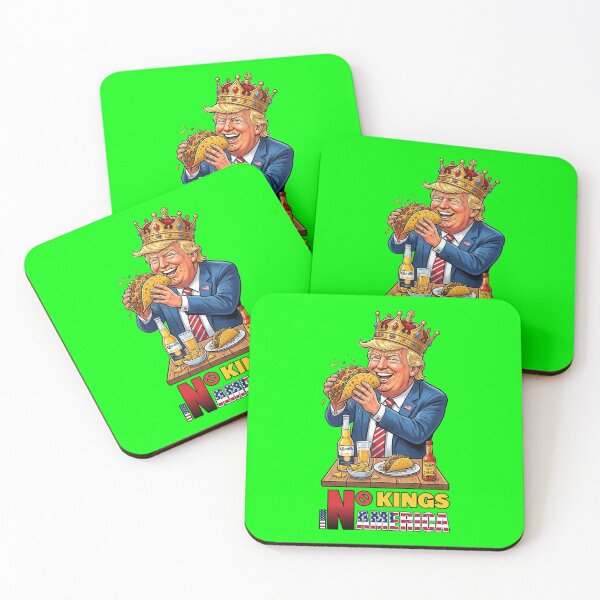 Item preview, NO KINGS IN AMERICAN - #00FF00 designed and sold by Marlon Oseguera.