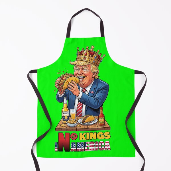 Item preview, NO KINGS IN AMERICAN - #00FF00 designed and sold by Marlon Oseguera.