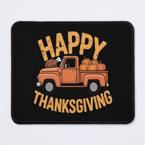 Item preview, Happy Thanksgiving Turkey Pumpkin Truck  designed and sold by SignaturalGen.
