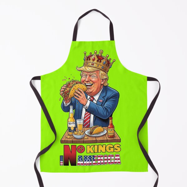 Item preview, NO KINGS IN AMERICAN - #99FF00 designed and sold by Marlon Oseguera.