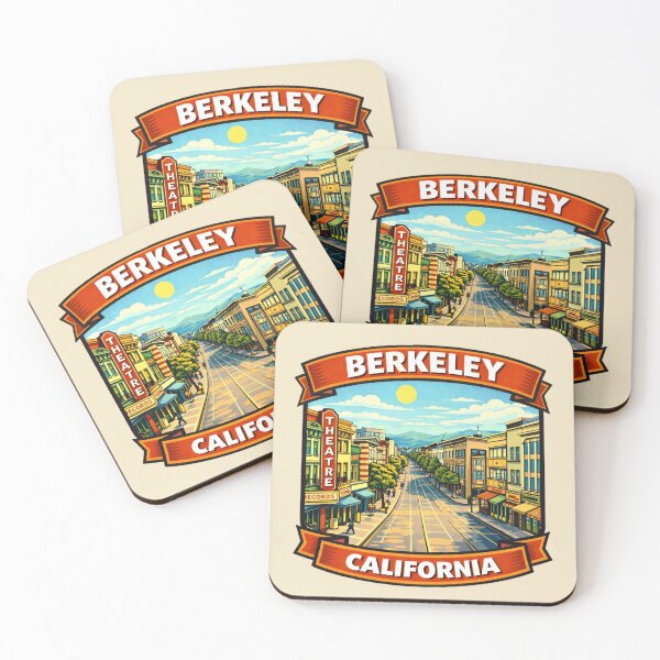 Item preview, Berkeley, California - Downtown designed and sold by Myra365Art.