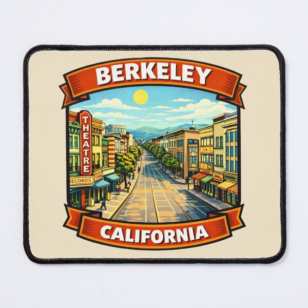 Item preview, Berkeley, California - Downtown designed and sold by Myra365Art.