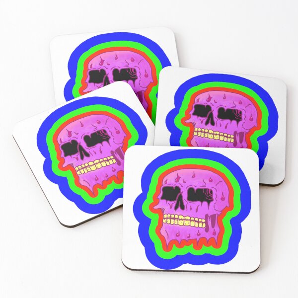 Item preview, Trippy Melting Skull designed and sold by Certified Goober Art.