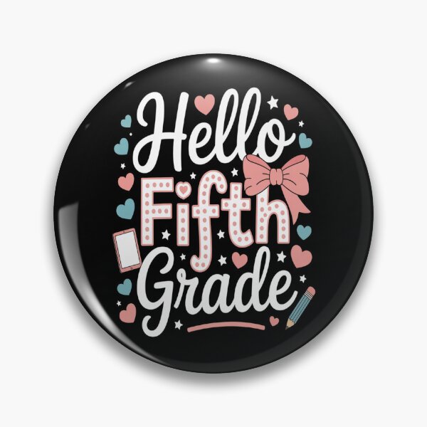 Item preview, Hello Fifth Grade First Day Of School  designed and sold by SignaturalGen.