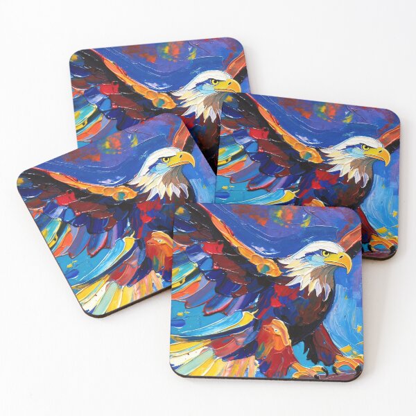 Item preview, Vibrant Bald Eagle designed and sold by ChrisButler.